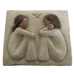 Willow Tree Friendship Plaque By Susan Lordi - Forever True Forever friends
